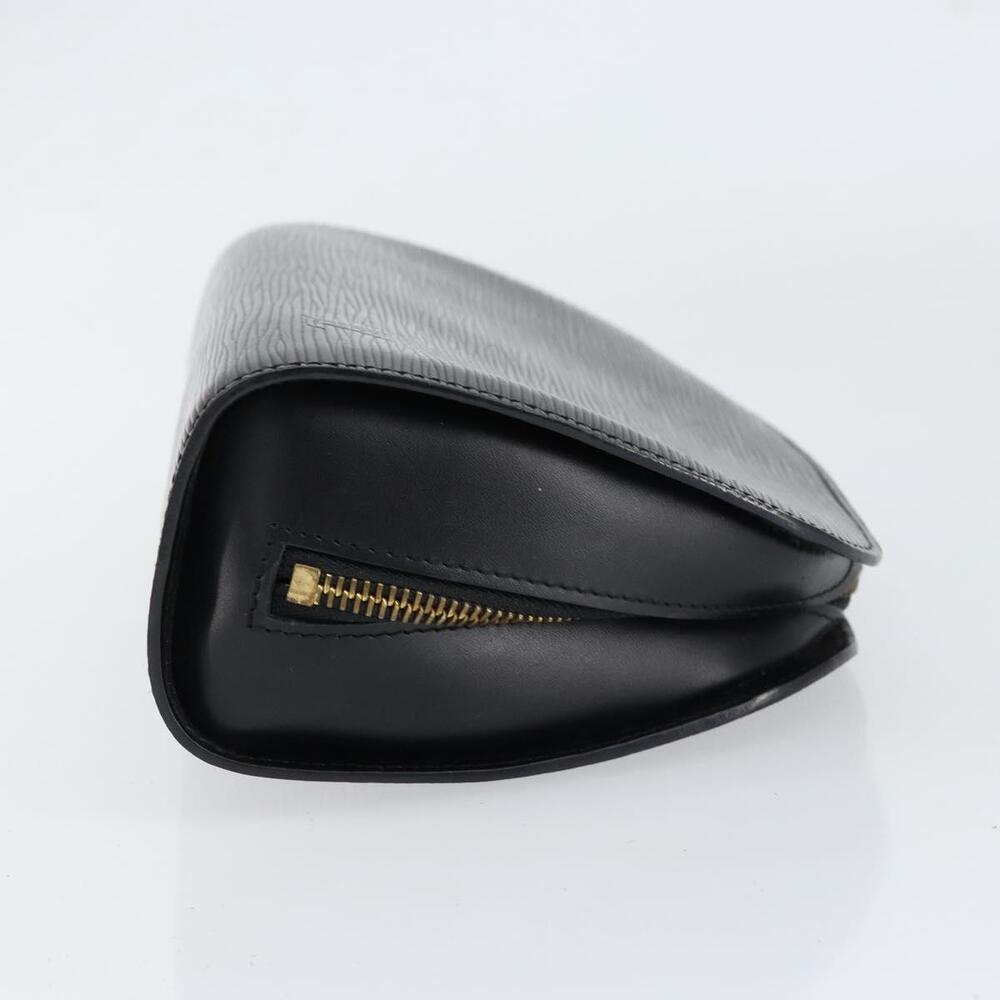 LOUIS VUITTON Epi Dauphine GM Cosmetic Pouch Black M48432 LV Auth th6458 - Picture 3 of 16